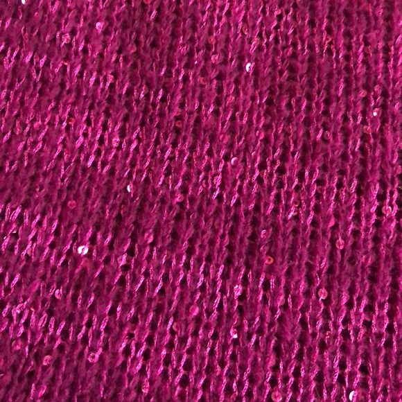 🔥Sparkly Majenta Dolled Up Sweater🔥 - Picture 2 of 4